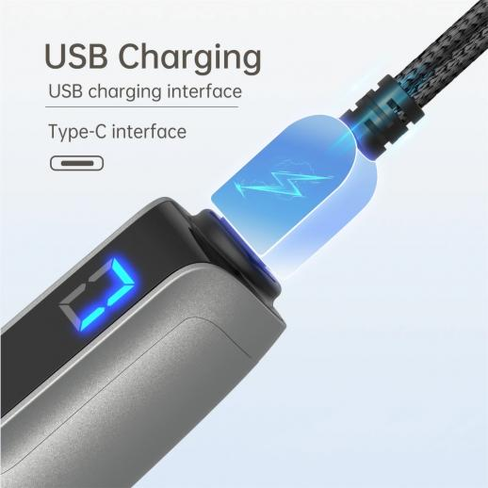 Dr. Pen M8s USB Type-C-töltőcsatlakozójának ábrája a készülék tetején