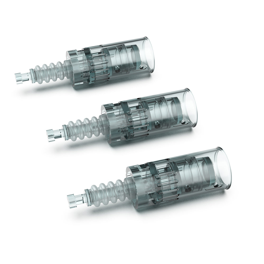 Három Dr. Pen M8/M7s cseretűmodul oldalnézetből